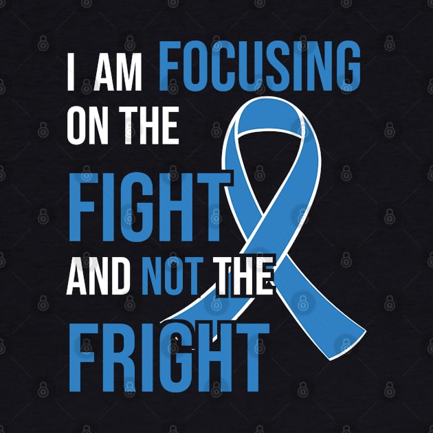 Colon Cancer Awareness Ribbon for a Cancer Survivor by jkshirts